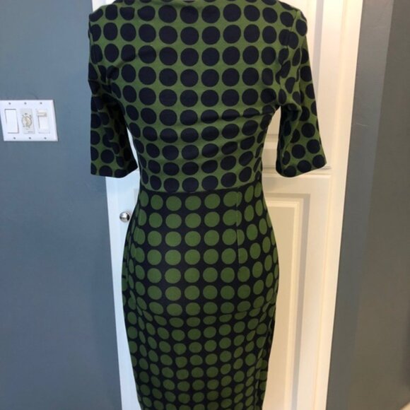 Anthropologie Scoop Neck Midi Dress - Picture 4 of 6